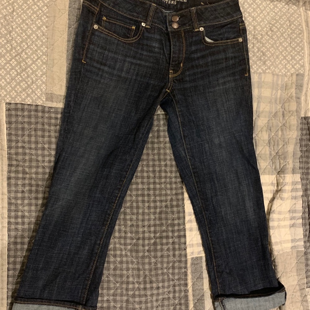American Eagle Crop Size 6